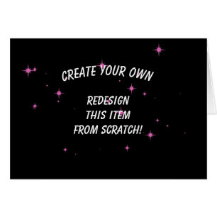 Cartão Crie a sua própria placa personalizada