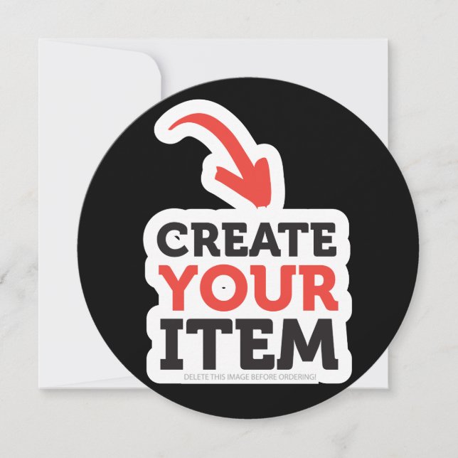 Cartão CRIE-O-SEU Custom faça o upload do seu design Bach (Frente)