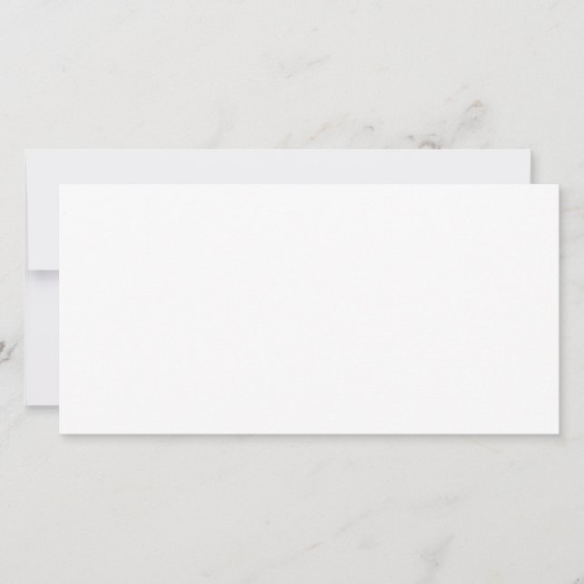 Cartão Crie o seu próprio branco (Frente)