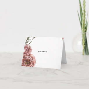 Cartão Crie o seu próprio floral
