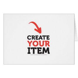 Cartão CRIE-O-VOCÊ-MESMO DIY Personalizado envie seu desi