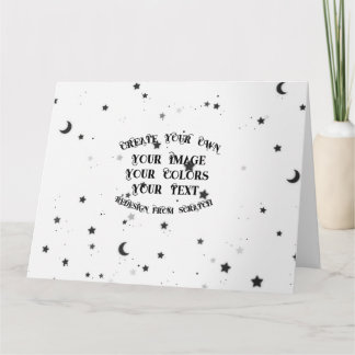 Cartão Crie seu personalizado personalizado