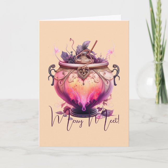 Cartão Crie seu próprio caldeirão de combate a incêndios (Frente)