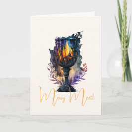 Cartão Crie Seu Próprio Cálice de Fogo