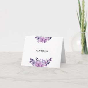 Cartão Crie Seu Próprio Floral