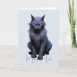 Cartão Crie seu próprio Gato Preto Mágico