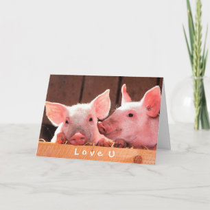 Cartão Crie Sua Foto Engraçada Te Ama Personalizado