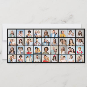 Cartão Crie Sua Própria Saudação De Colagem De Fotos 36