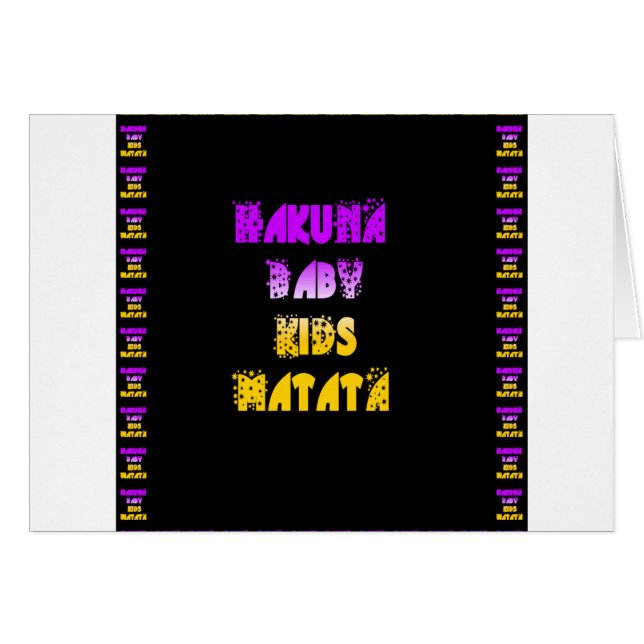 Cartão Crie Suas Ideias Bonitas E Bonitas De Bebês (Frente horizontal)