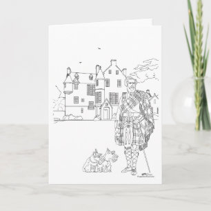 Cartão Cringletie House Scotland