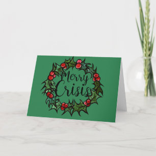 Cartão Crise de feliz