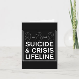 Cartão Crise de Sensibilização Suicida 1