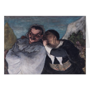 Cartão Crispin e Scapin