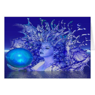 Cartão Cristal Azul