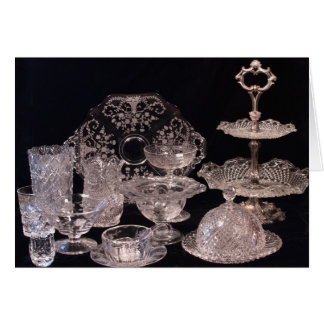 Cartão Cristal vitoriano