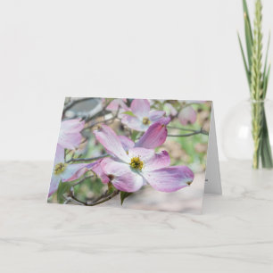 Cartão Cristão de Flores de Cachoeira Rosa