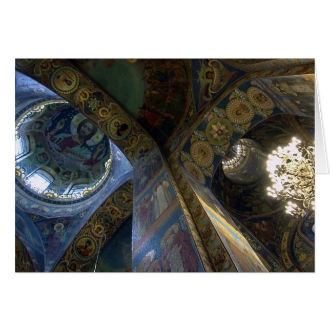 Cartão Cristo acima (Frente Horizontal)