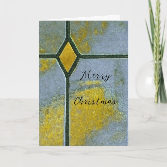 Cartão Cristo de mensagem cristã para o mundo (Frente)