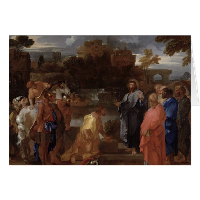 Cartão Cristo e o Centurion (Frente Horizontal)