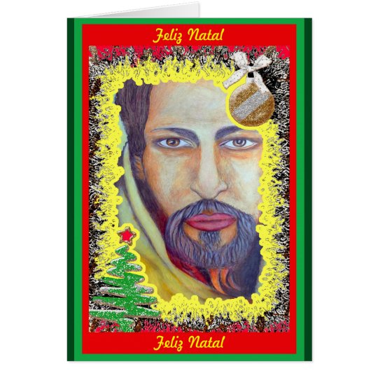 Cartão Cristo Natalino