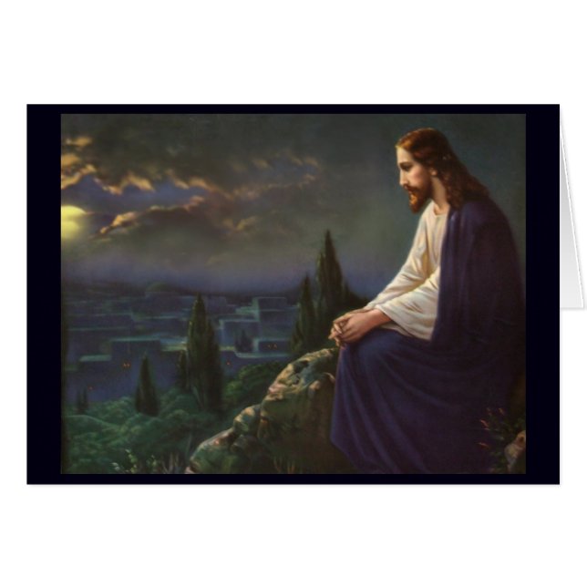 Cartão Cristo o redentor (Frente Horizontal)
