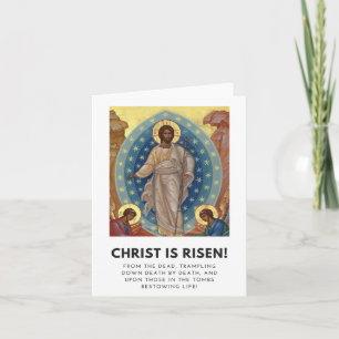 Cartão Cristo Ressuscitou!