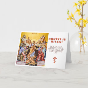 Cartão Cristo Ressuscitou!