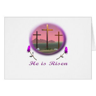 Cartão Cristo risen