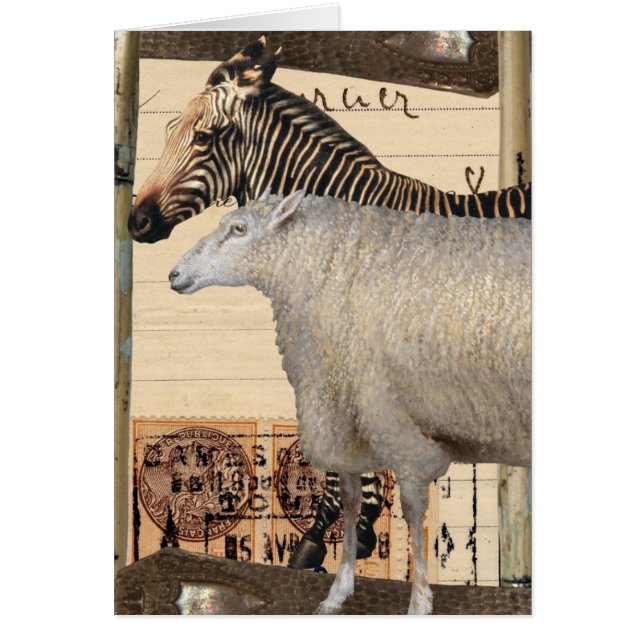 Cartão Critério de Vintage (Frente)