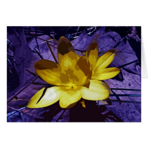 Cartão Croco Amarelo-Sol