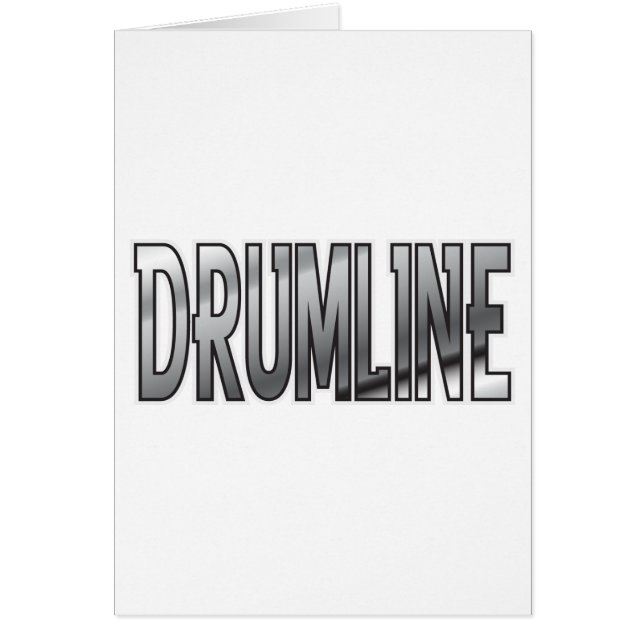 Cartão Cromo de Drumline (Frente)