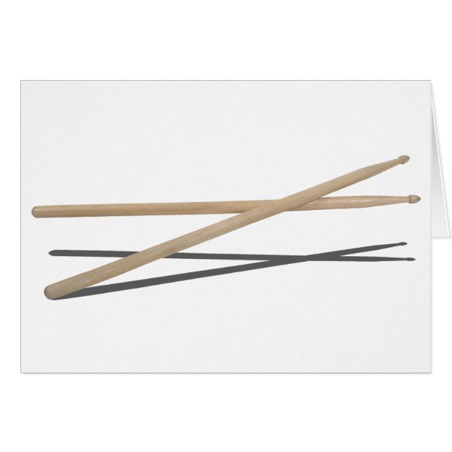 Cartão CrossedDrumSticks042211 (Frente Horizontal)