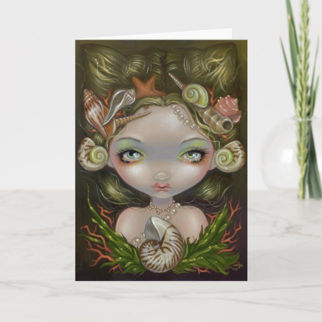 Cartão "Crown of Shells" Greeting Card (Frente)