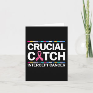 Cartão Crucial a Catar Intercept Cancer Breast Cancer Awa