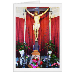 Cartão Crucificação de Jesus