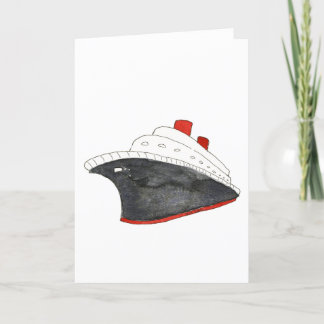 Cartão Cruise Ship Cards