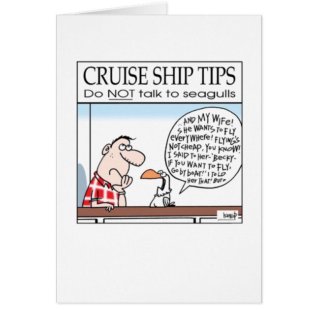 Cartão CruiseShipTips (Frente)