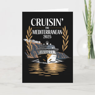 Cartão Cruisin’ O Mediterrâneo 2025 Cruzeiro Viagens