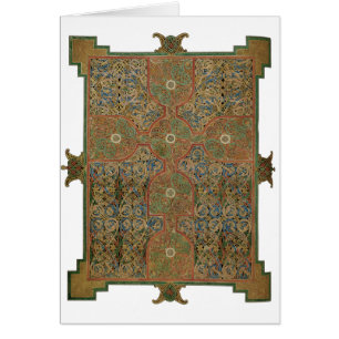 Cartão Cruz celta de Lindisfarne