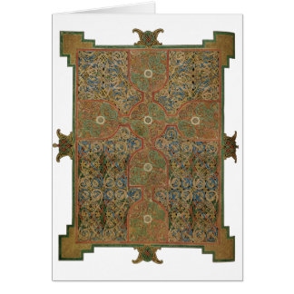 Cartão Cruz celta de Lindisfarne