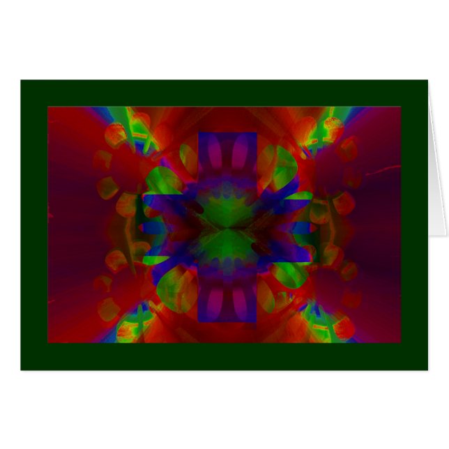 Cartão Cruz da luminosidade (Frente horizontal)