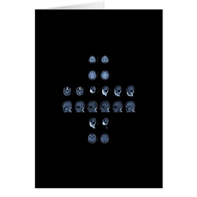 Cartão Cruz de MRI (Frente)