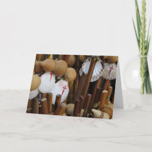 Cartão Cruz de Santiago Shells Card