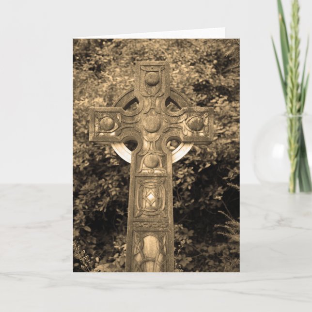 Cartão Cruz Gótica (Frente)