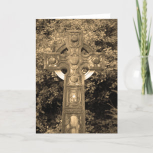 Cartão Cruz Gótica