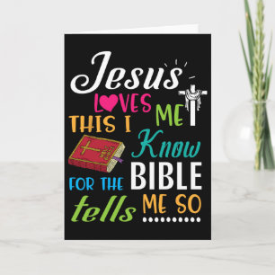 Cartão Cruz Jesus Me Ama Isso Eu Sei Porque A Bíblia Diz