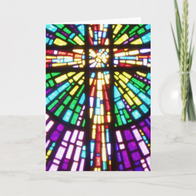 Cartão Cruz parcial mosiac (Frente)