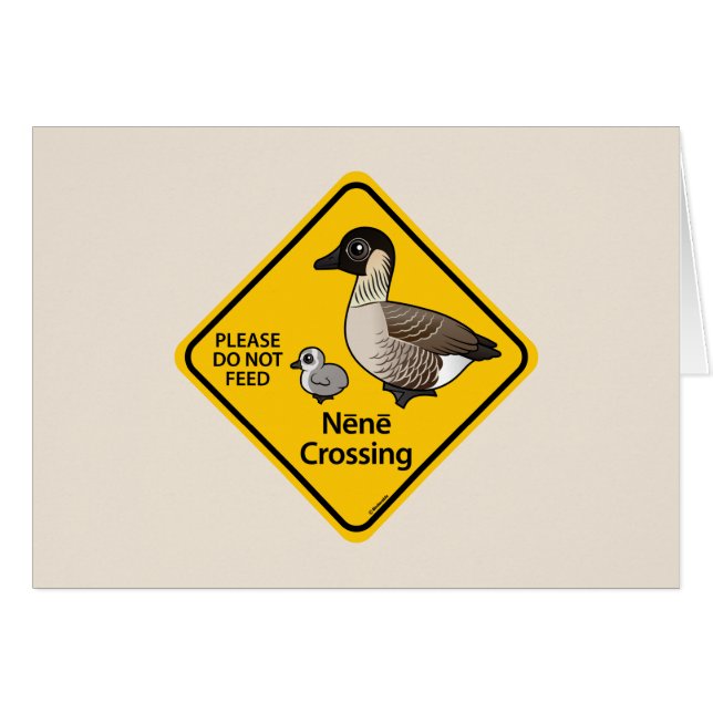 Cartão Cruzamento de Nene (Frente Horizontal)