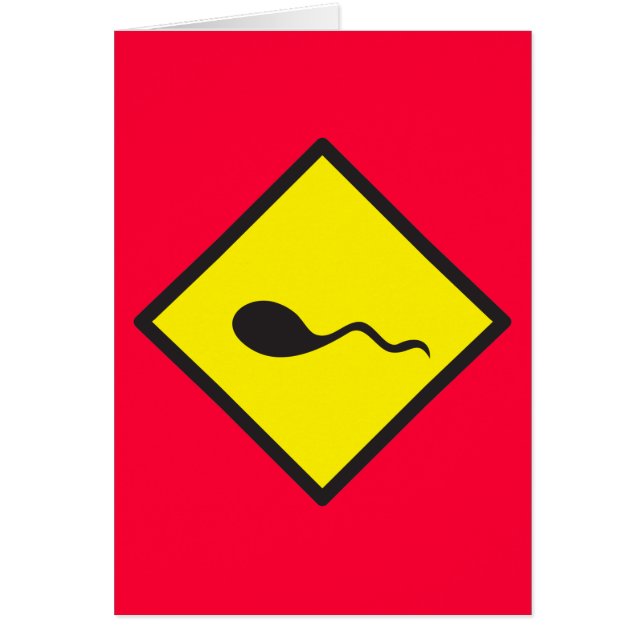 Cartão Cruzamento do ESPERMA (Frente)