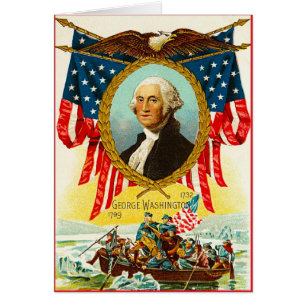 Cartão Cruzando o Delaware